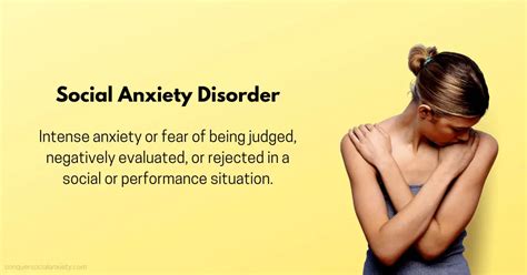 social anxiety definition